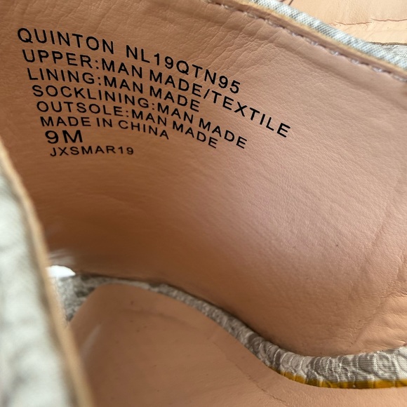 Nanette Lepore Women's Quinton Espadrille Wedge
Gray Snake Print Wedge Sandals - Picture 4 of 15